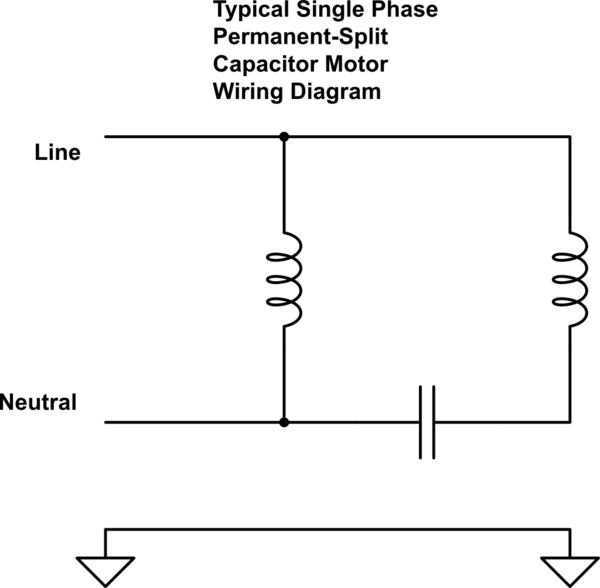 Help understanding wiring of capacitor - Electrical Engineering Stack