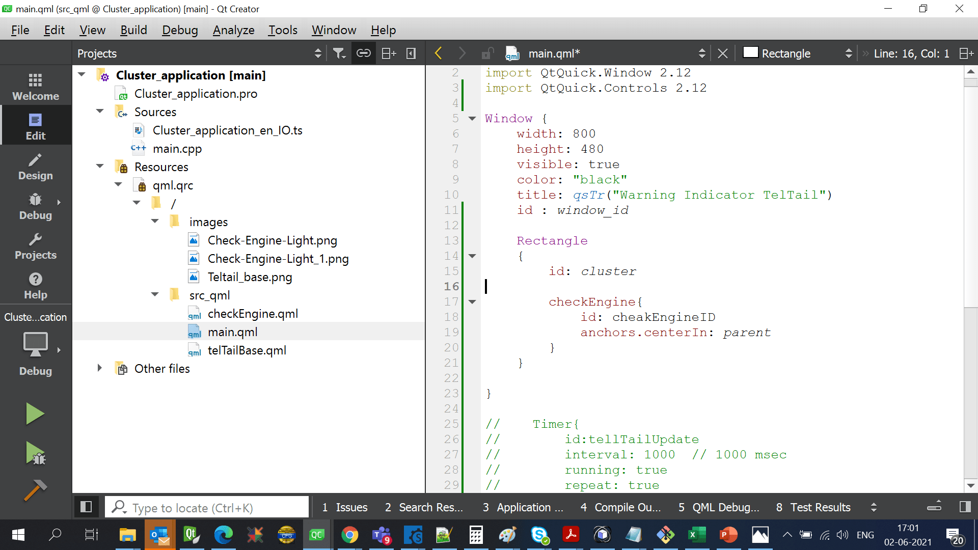 qt QML Cannot assign to nonexistent property Stack Overflow