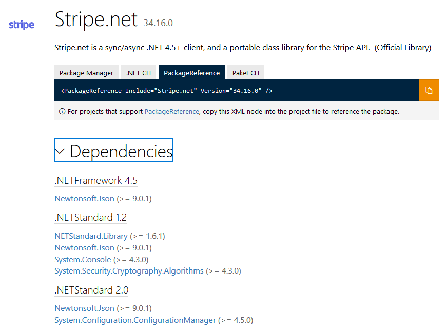 c error while getting a response from stripe "Could not load file or