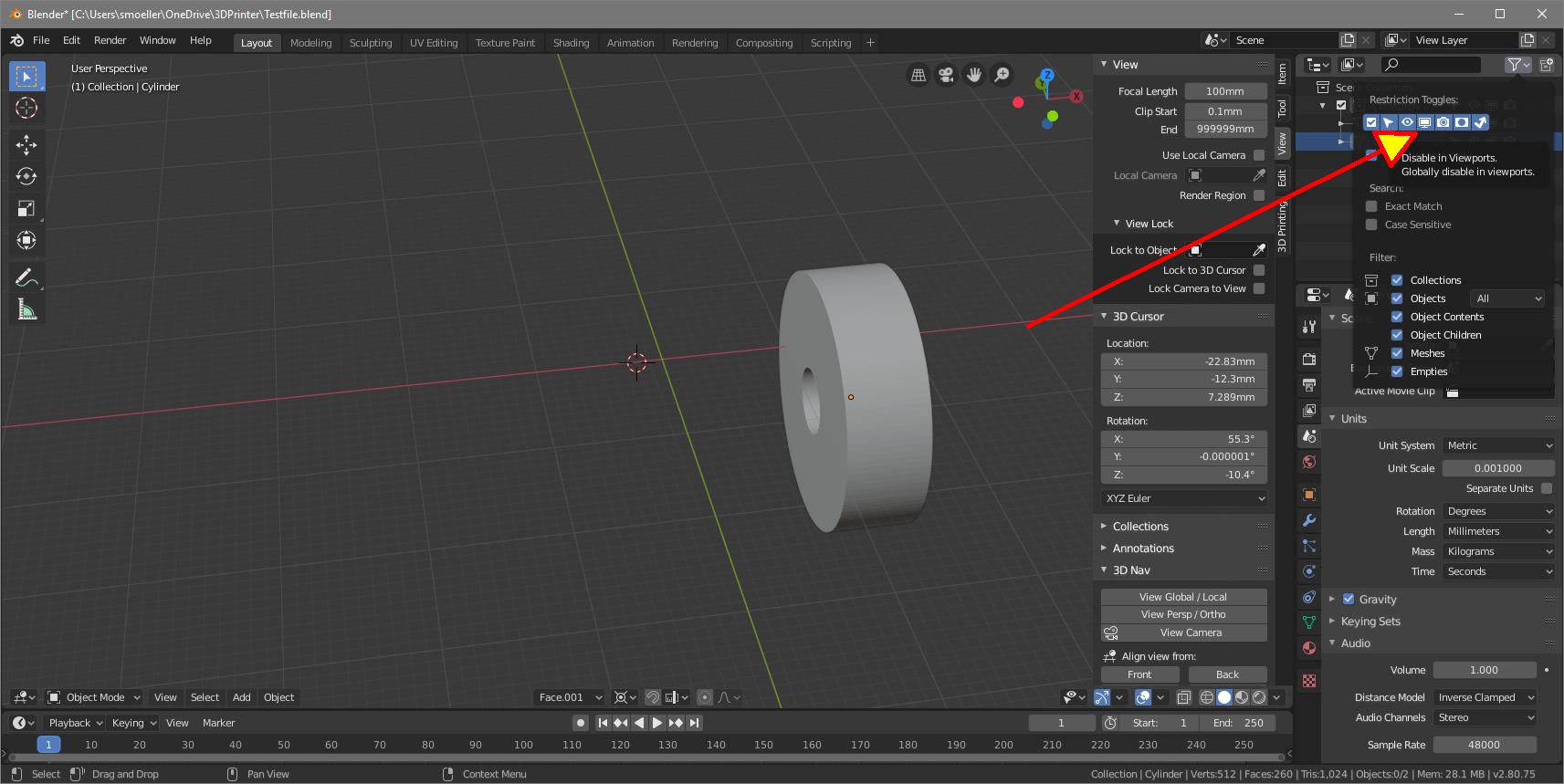 import Missing objects from old Blender in 2.8 (hidden in 2.79b and