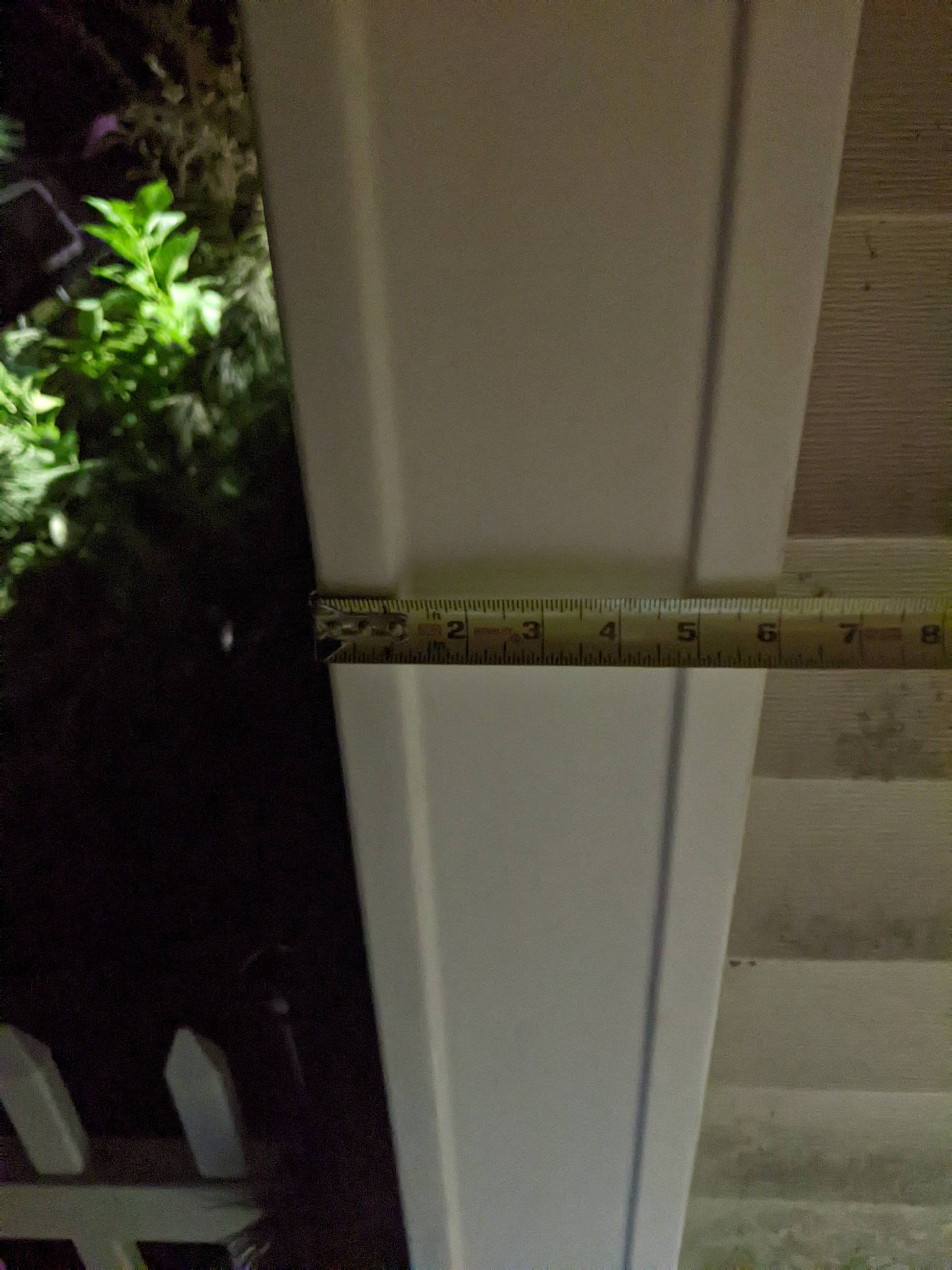 How should I measure vinyl siding corner trim for replacement? Home