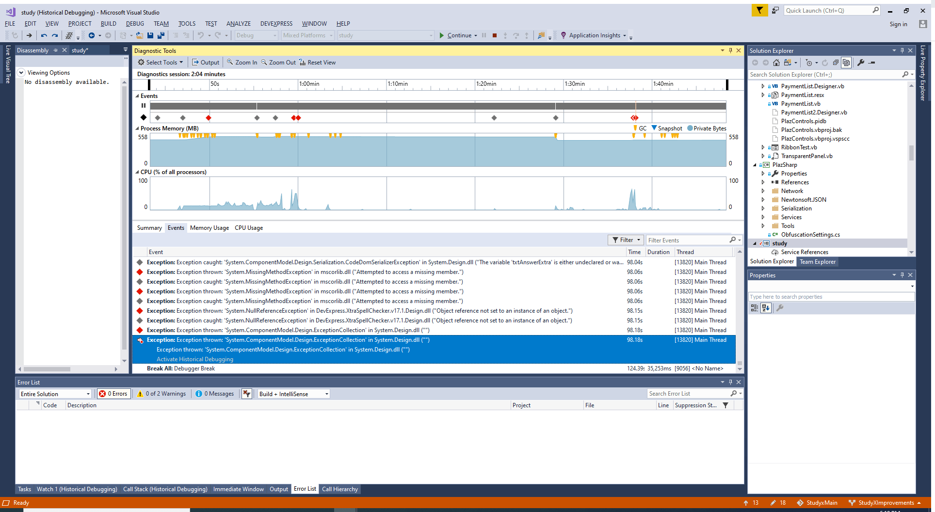 Unable to Attach Debug Visual Studio 2017 with VB got