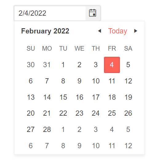How to set start day of the week as Monday in kendodatepicker for