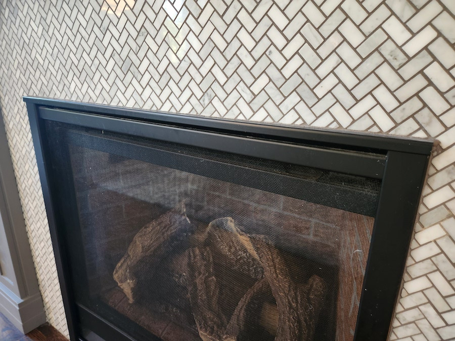 How can I cleanly cut tile around a fireplace? Home Improvement Stack