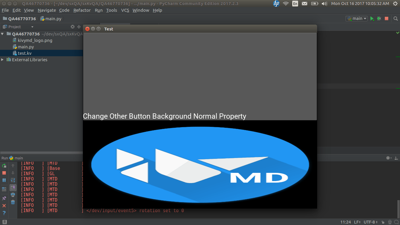 Python Kivy GridLayout change button background Stack Overflow