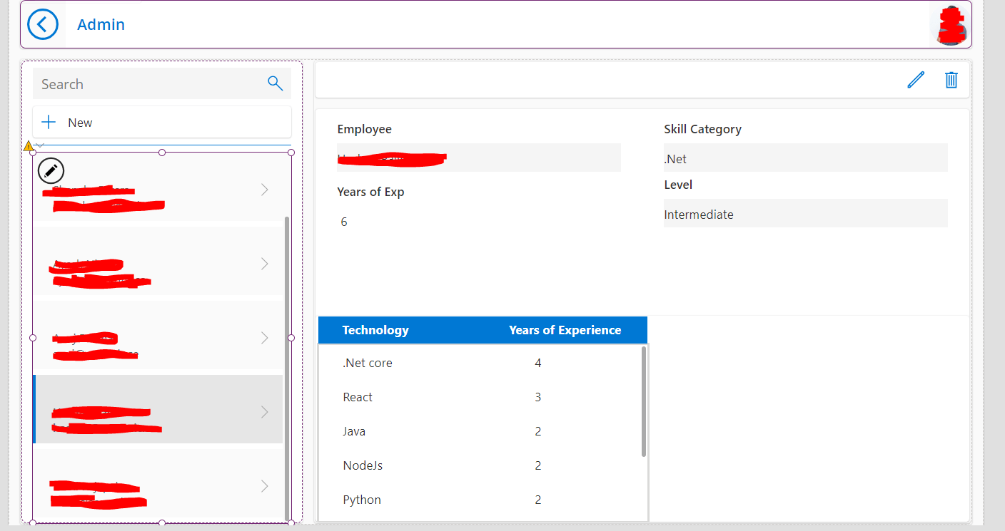 sharepoint Filter a share point list by another list in power apps