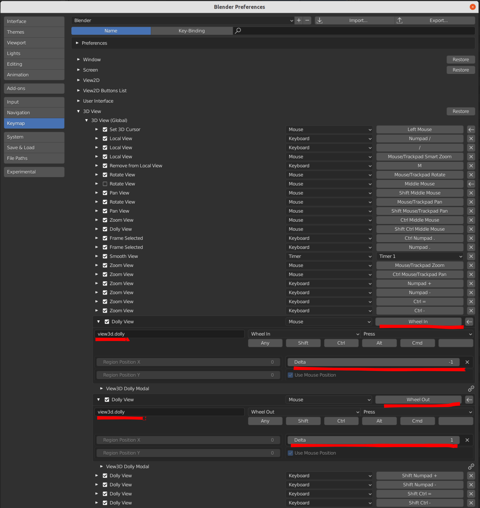 3d view - How to rotate viewport camera without moving it in Blender 2.
