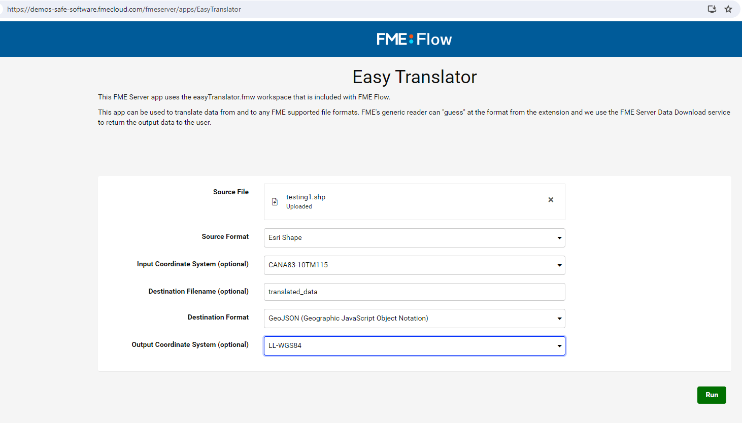 Converting shapefiles into GeoJSON Geographic Information Systems