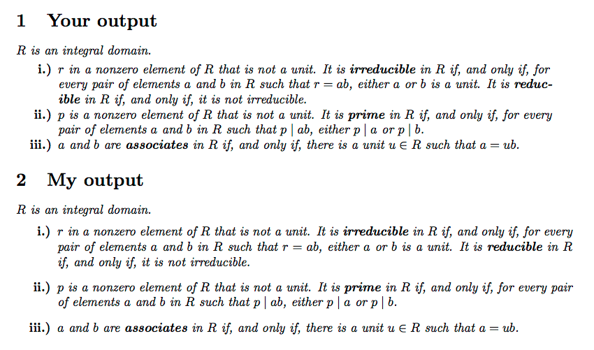 tables Aligning the right parenthesis in the first column using the