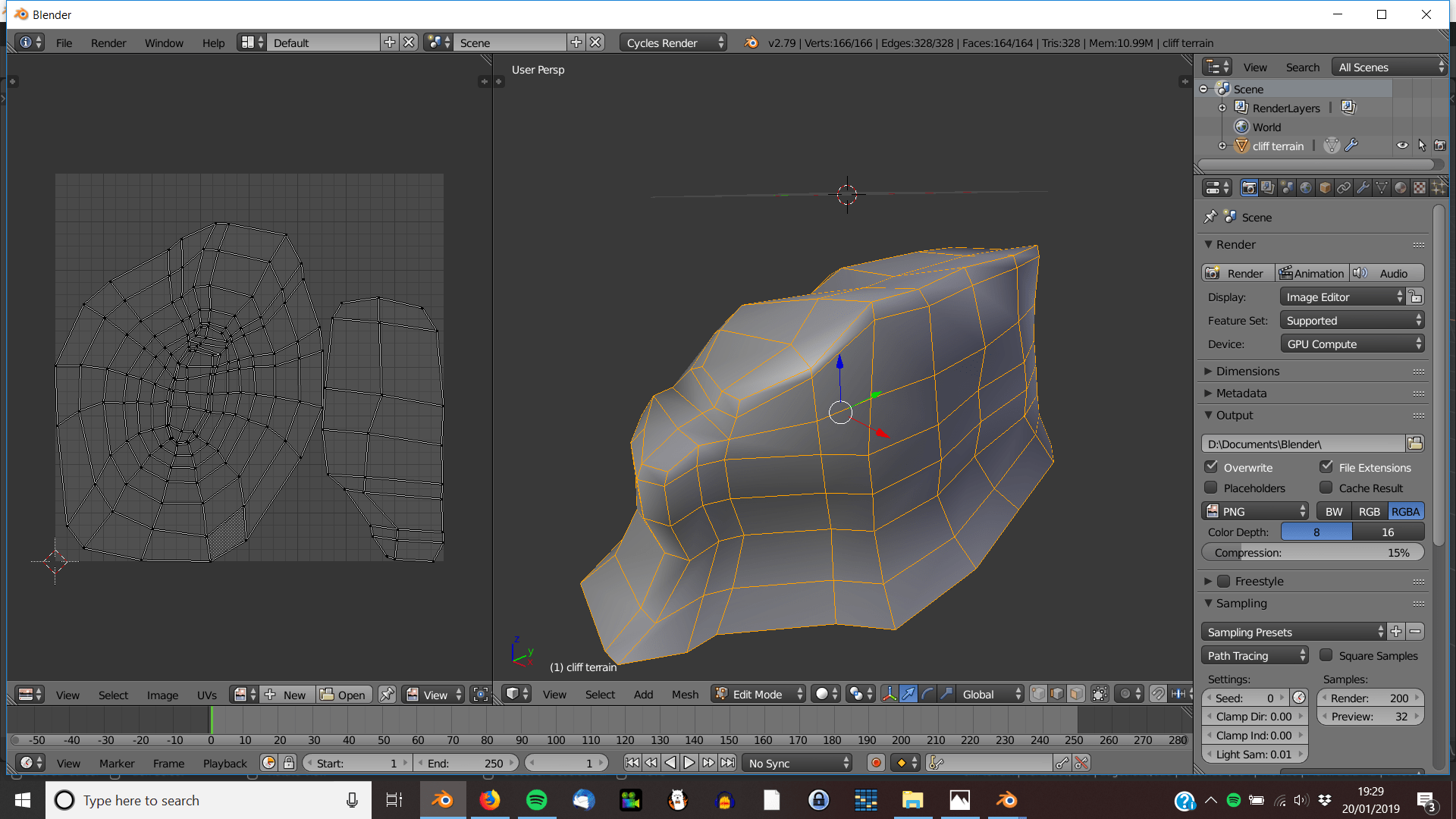 UV mesh does not appear in UV editor in blender 2.8 but does in 2.79