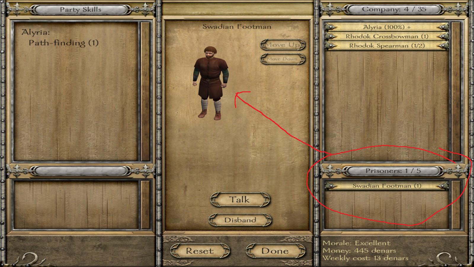 mount and blade - What good are prisoners? - Arqade