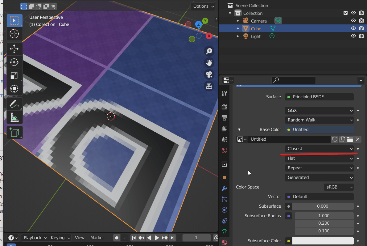 texturing Why is my texture blurry on my model? Blender Stack Exchange