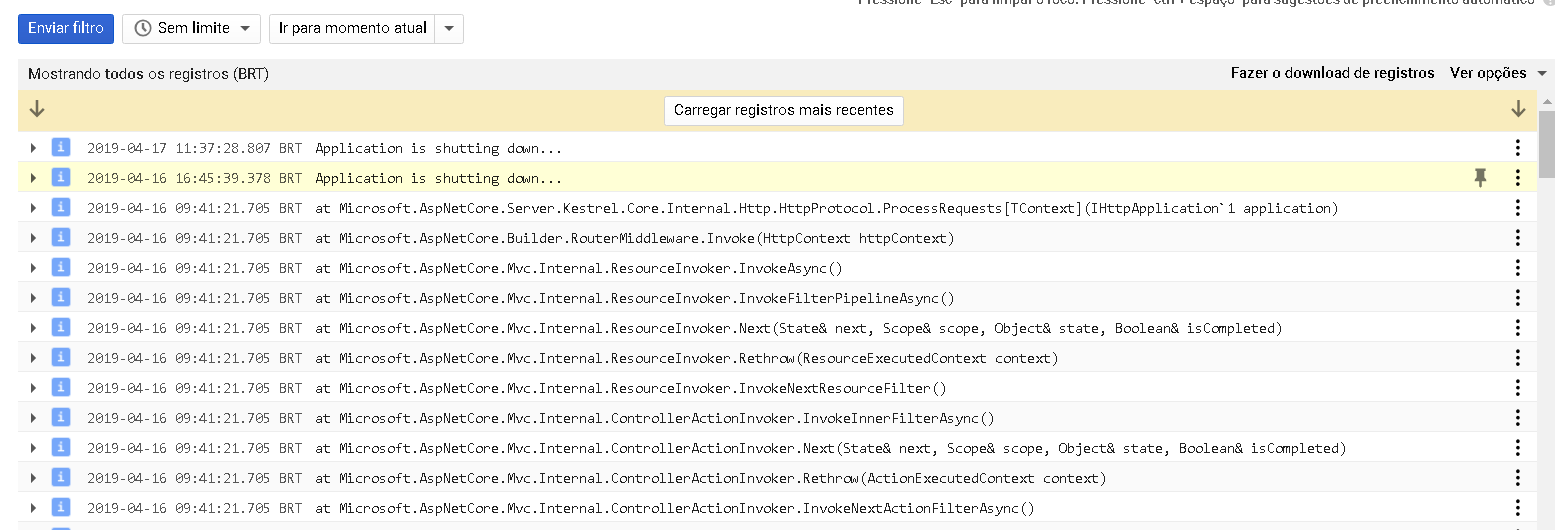 core Getting error no such device or address on pods Stack Overflow