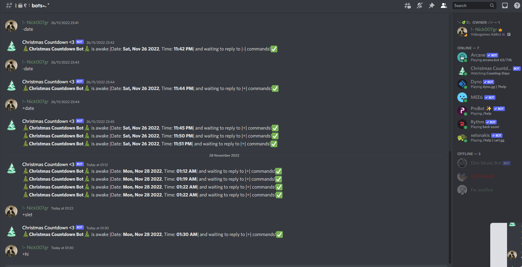 javascript - Why is my discord bot not sending messages? - Stack 