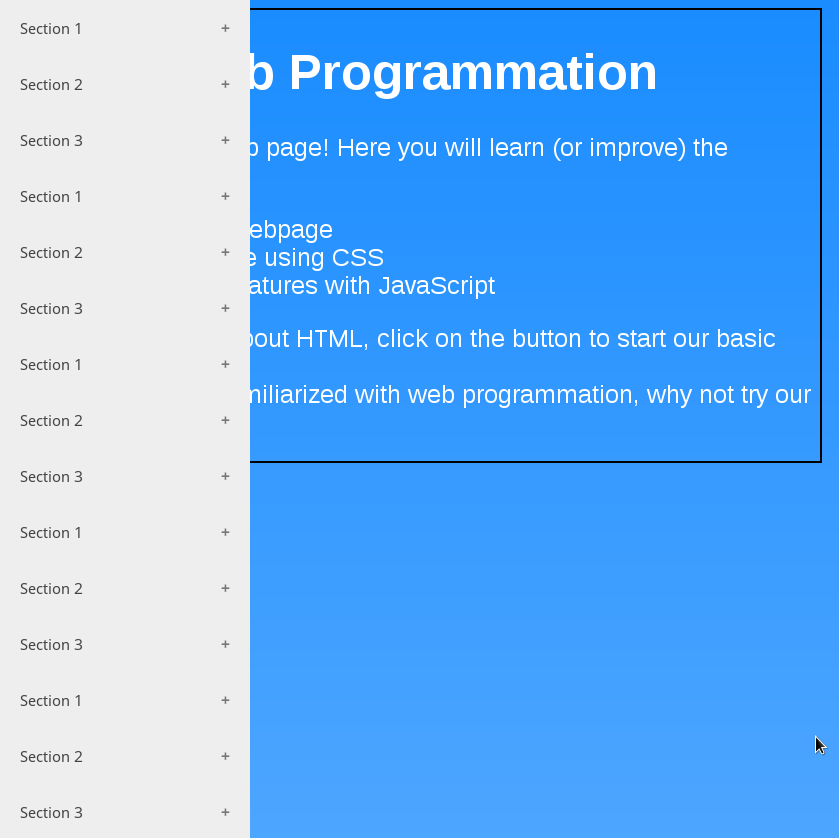 javascript how to make divs stop overlapping each other Stack Overflow