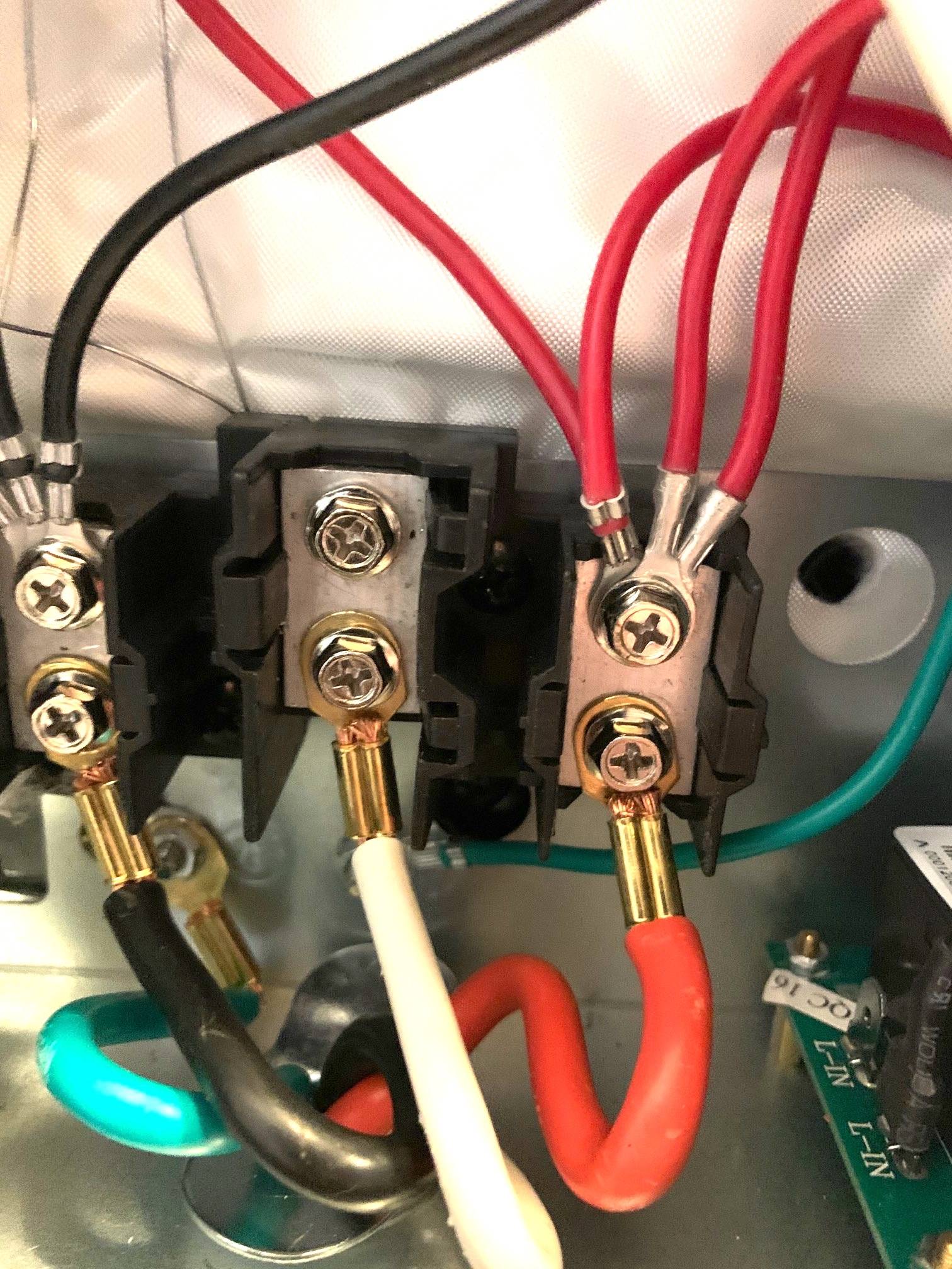 electrical New Electric range trips GFCI when plugged in 4 wire
