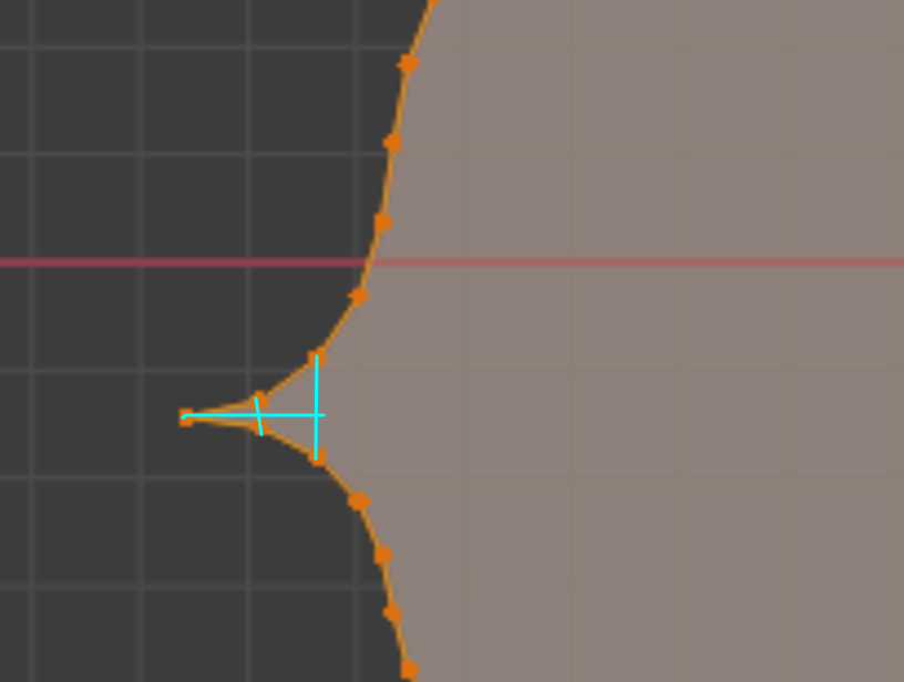 edit mode Blender inset faces not working with small angle Blender