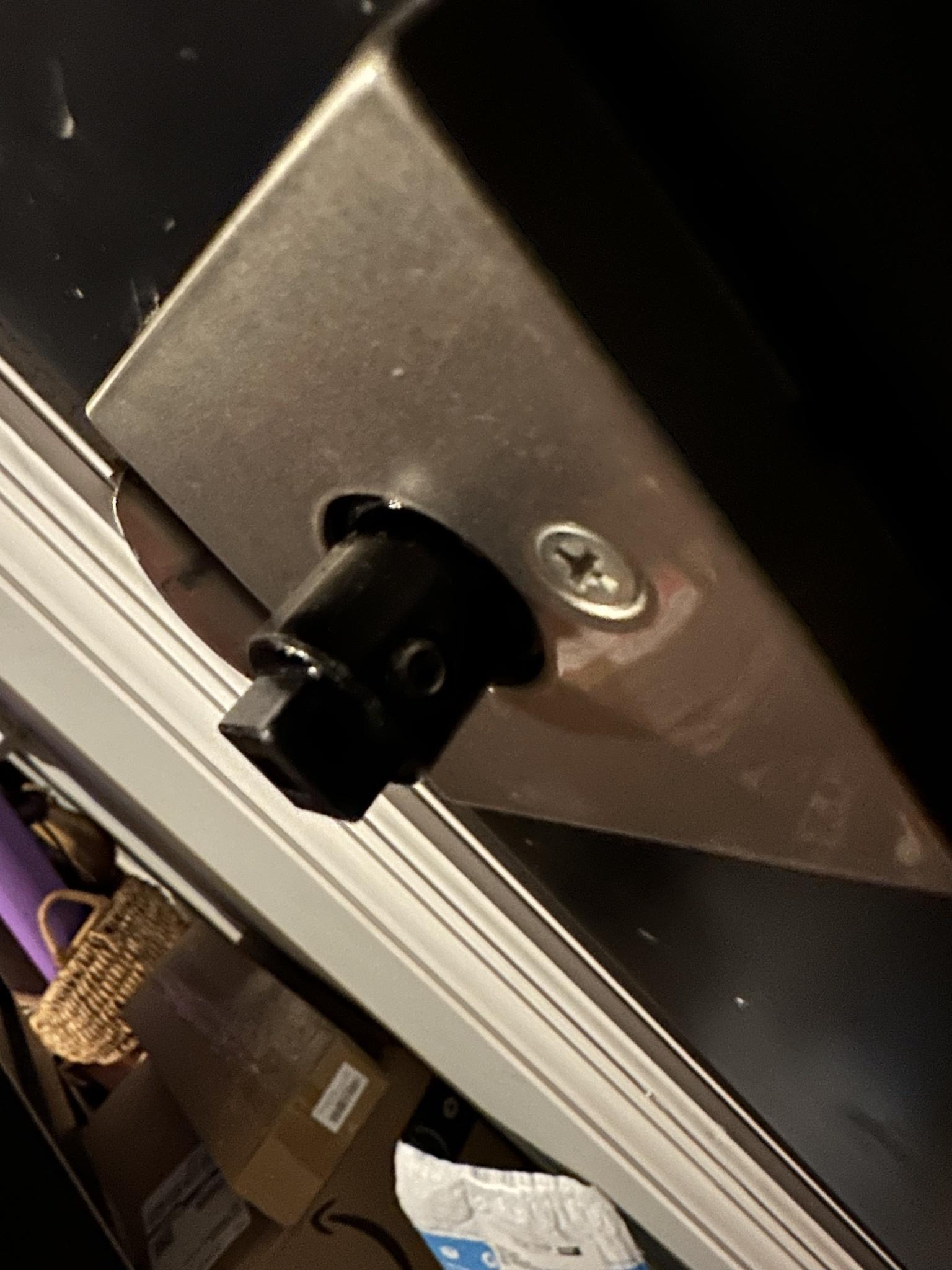 doorknob Door handle fell off — and we can’t find a replacement screw