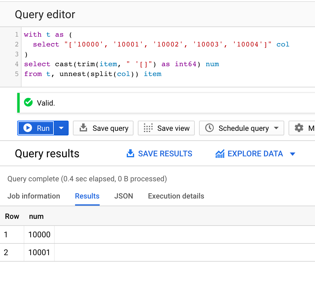 Split string in bigquery Stack Overflow
