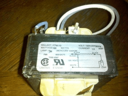 light fixture - HPS bulb voltage vs ballast voltage - Home Improvement