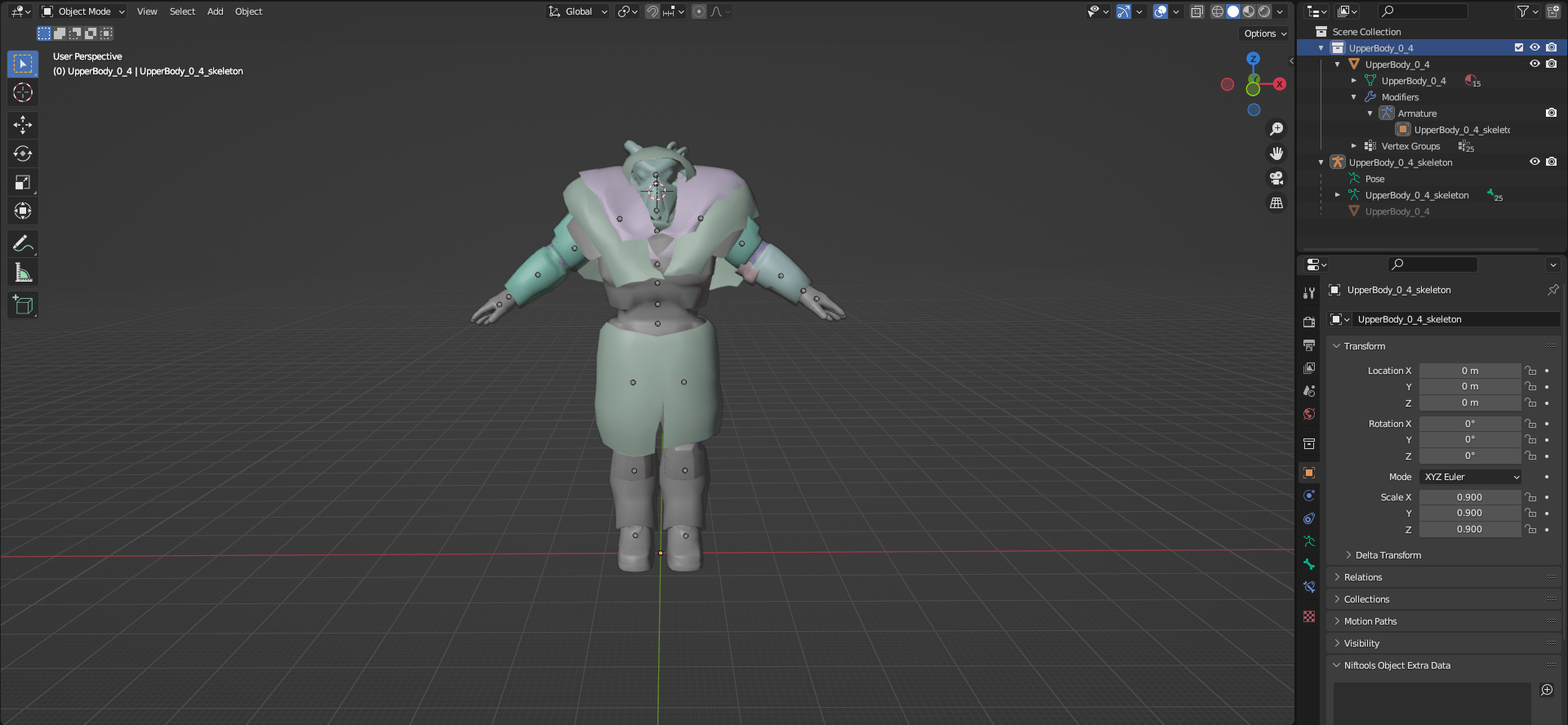 modeling How do I save and reexport my SMD model and maintain the