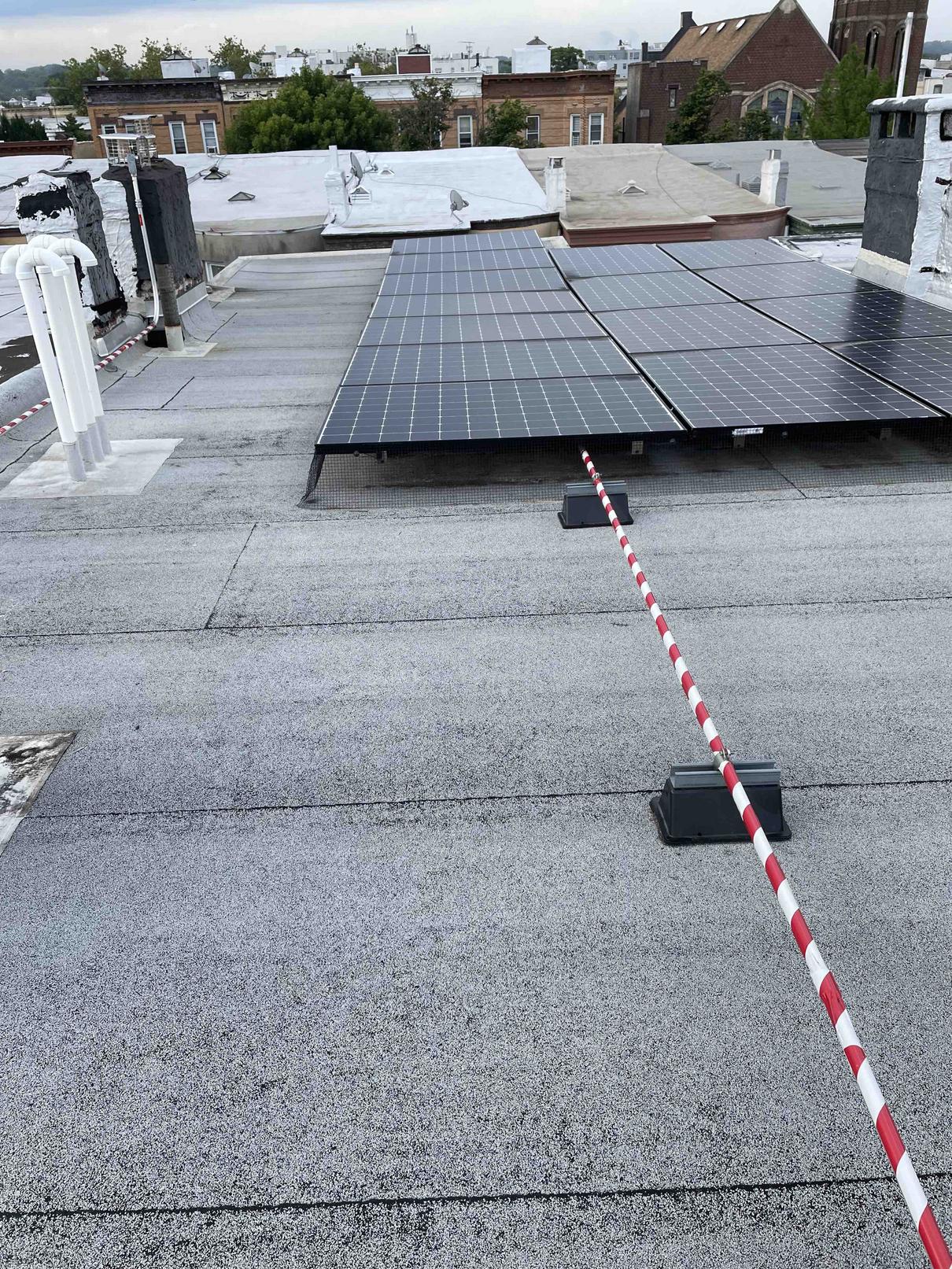 roof Will 1cm deep pinholes from critter guard cause a leak in