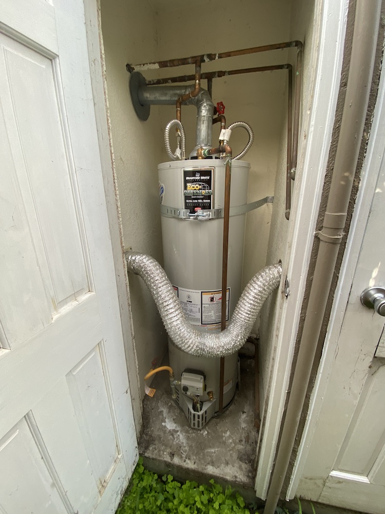 hvac Ventilation needs for heat pump water heater in outdoor utility