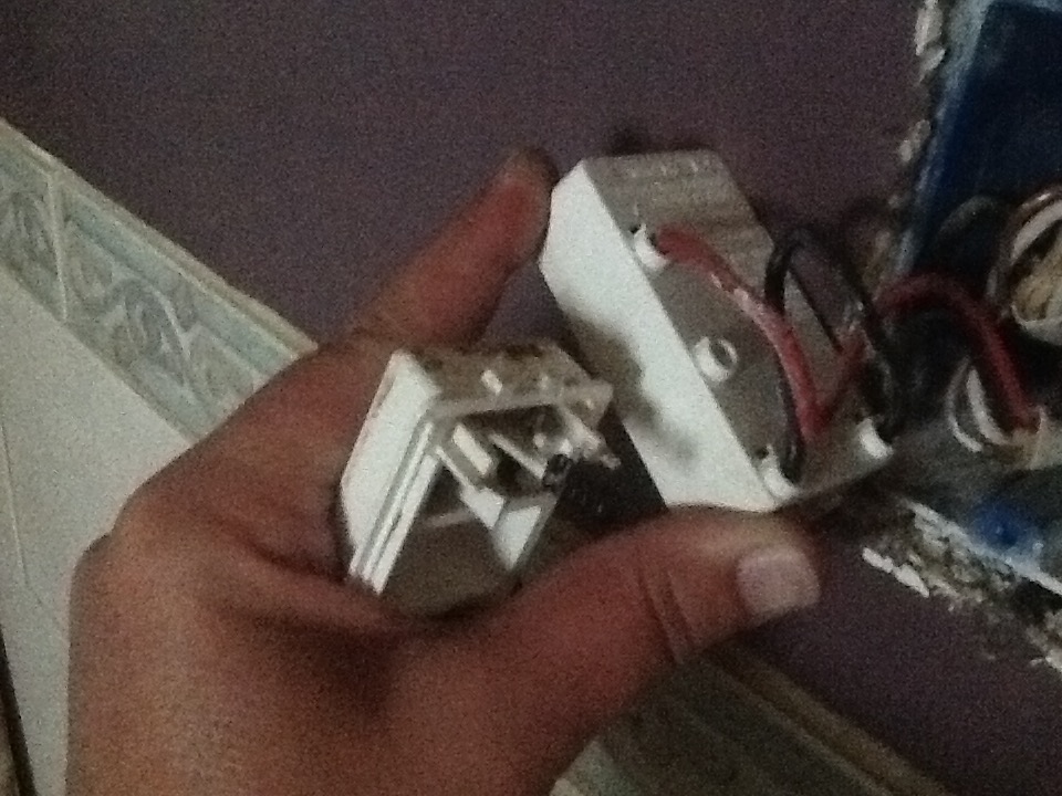 wiring Replacing twoswitch, combo paddle light switch? Home