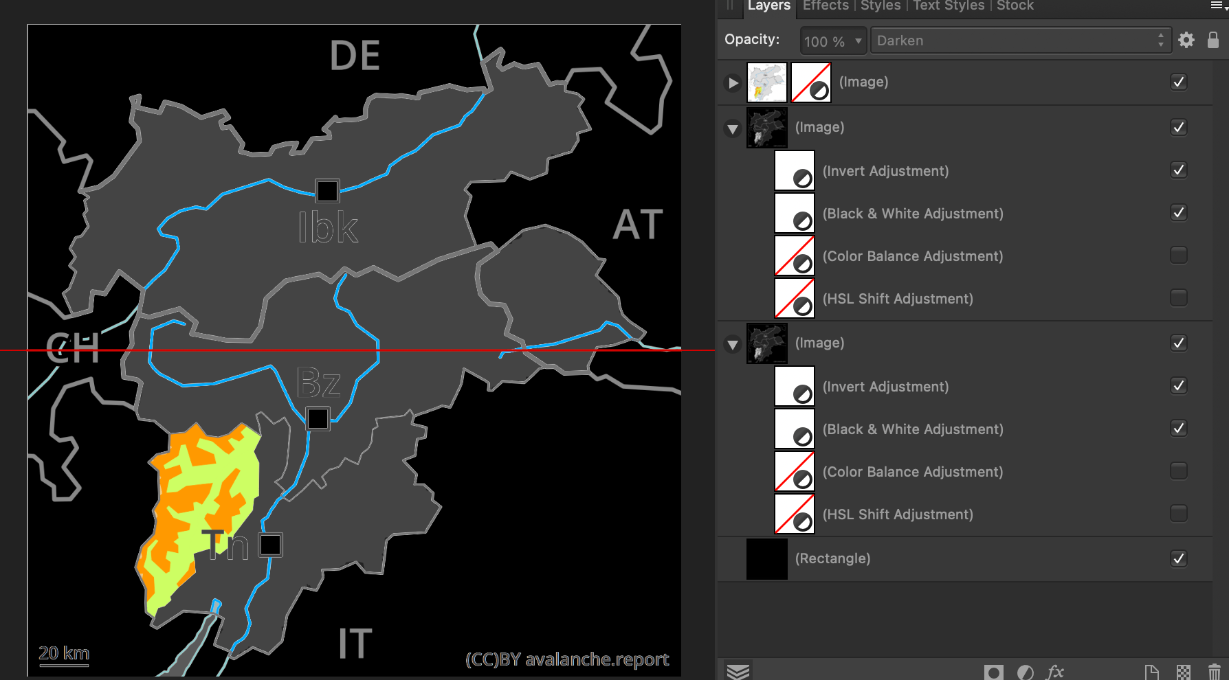 swift Invert black and whites while preserving colors Stack Overflow