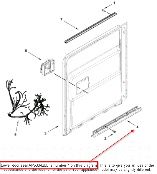 Kenmore Dishwasher Leaking from Bottom of Door Left Side (also stinks