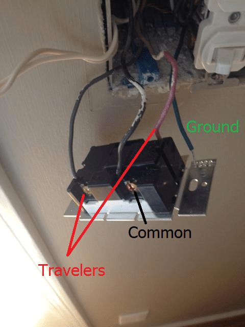electrical - Replacing a toggle dimmer switch with a regular light