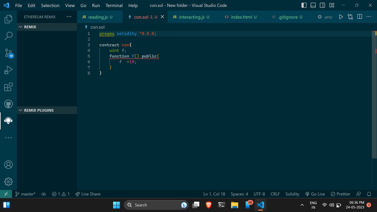 solidity Ethereum remix vs code extension not working Ethereum