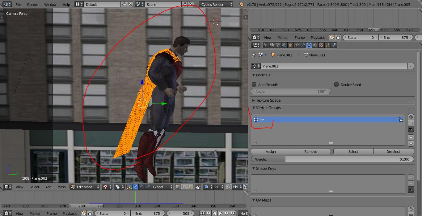 animation Why is my cloth simulation jagged? Blender Stack Exchange