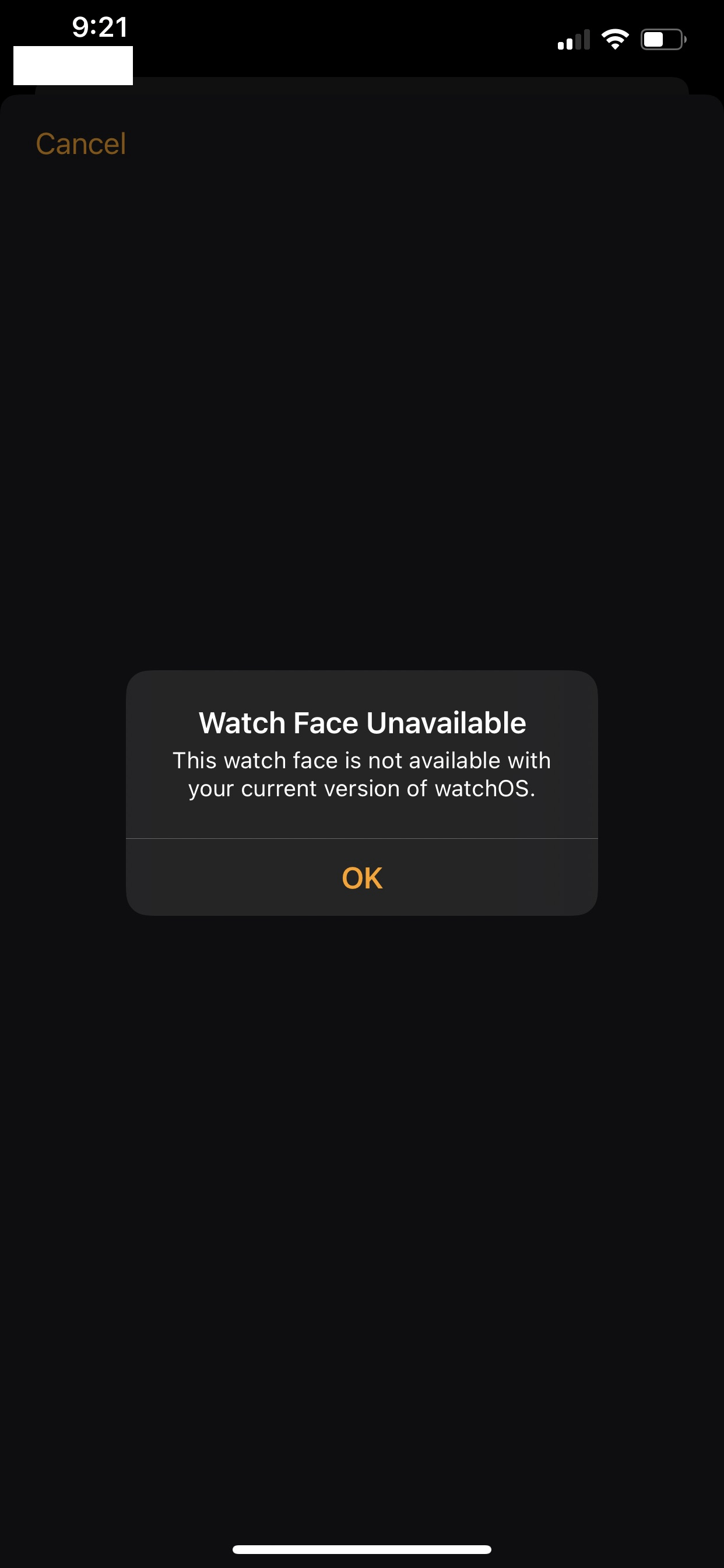 watchapp iOS 14 calling watch app from another app getting "Watch