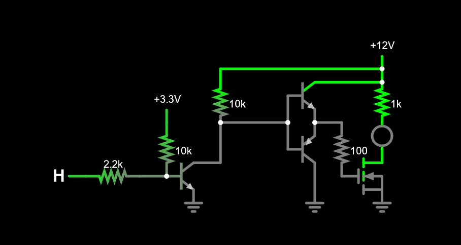 arduino - MOSFET driver: Totem Pole or NPN Self-Biasing Turn-Off
