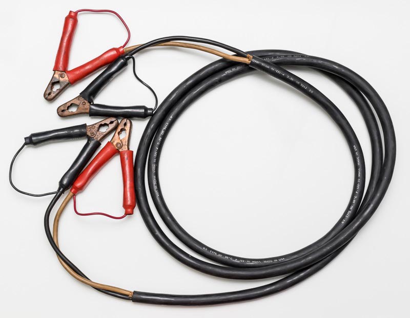 automotive Can I make car starter cables out of standard appliance