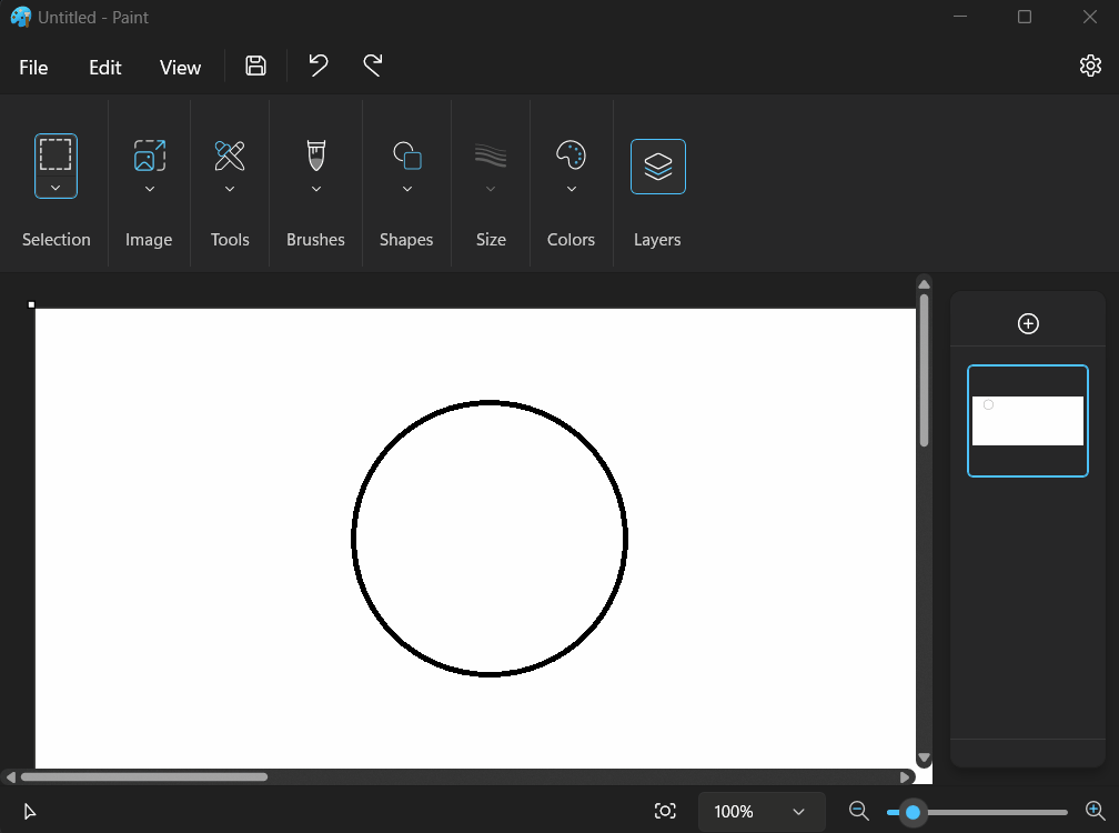 windows Microsoft Paint Selection Delete, gives Checkered Background
