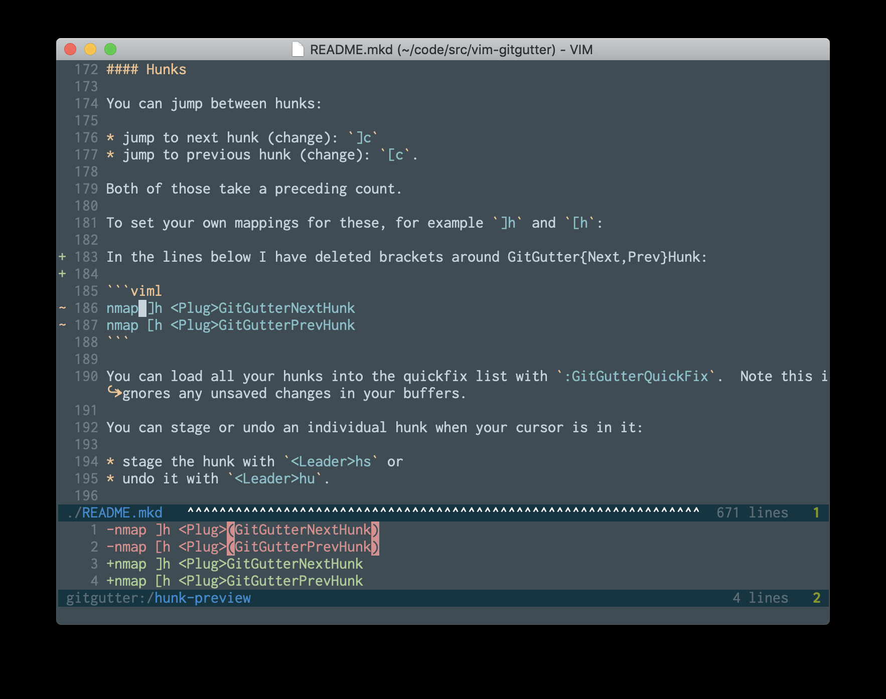 wrapping How do I show a special symbol at the beginning of show