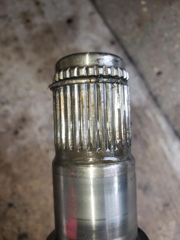 cv joint CV axle won't lodge into differential Motor Vehicle