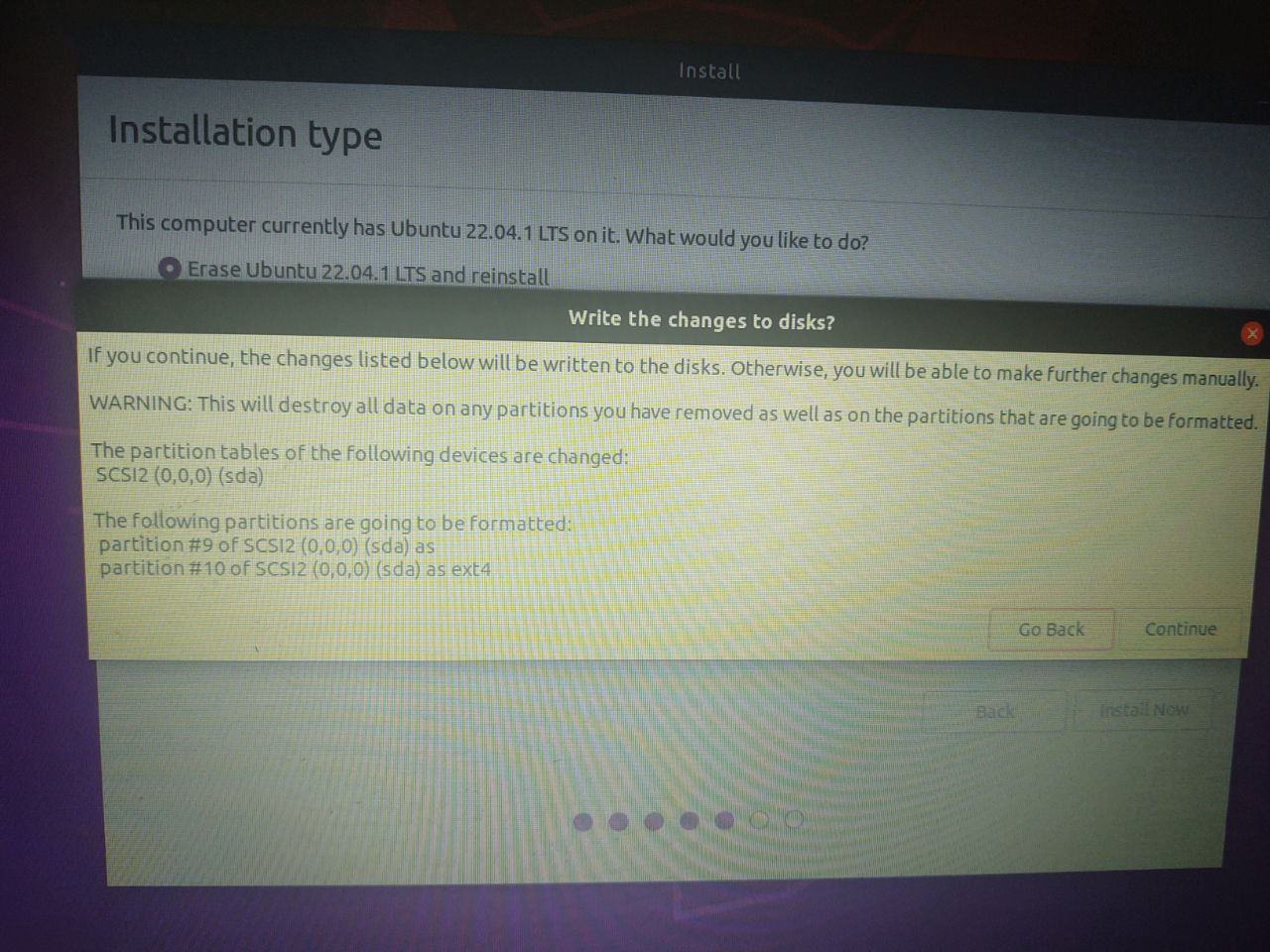 I want to reinstall the previous version of ubuntu to a pc that 