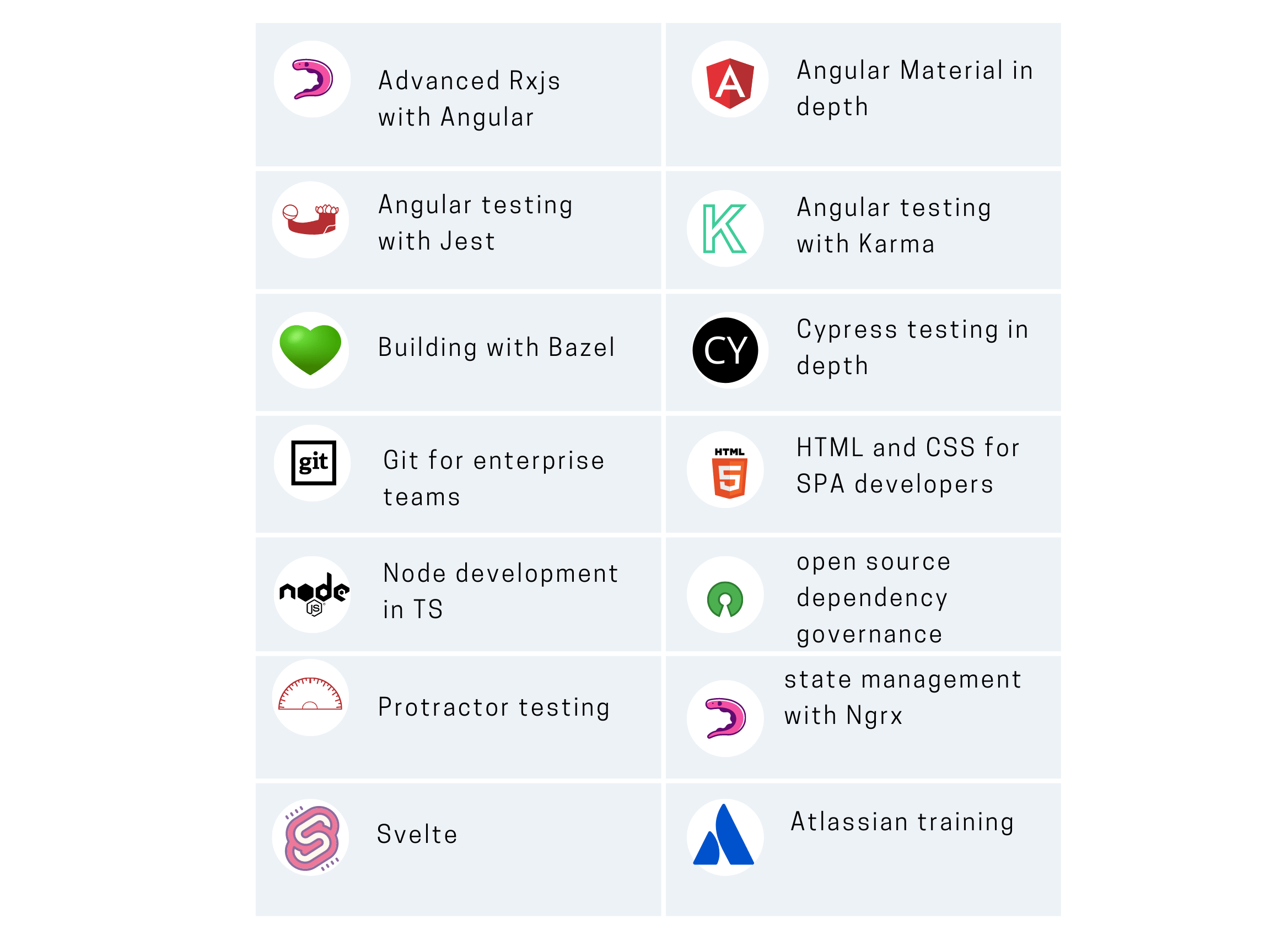 angular How to use *ngFor to loop through 2 columns in a table using