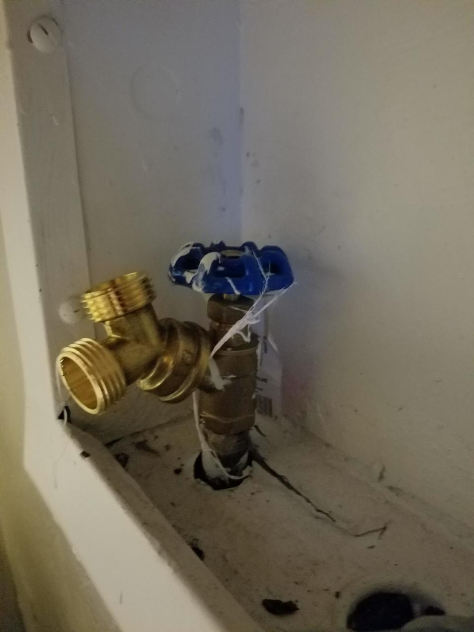 plumbing How can I connect a portable dishwasher to laundry hookups