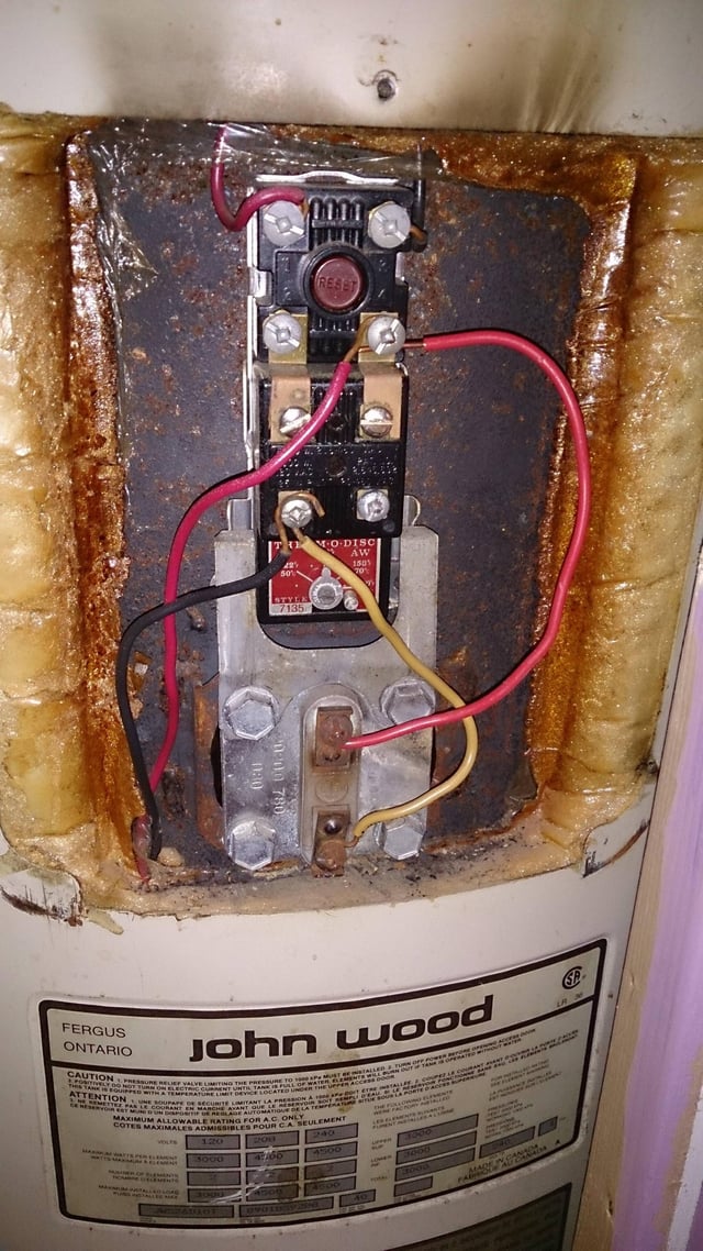 electrical - Is this electric water heater wiring correct? - Home
