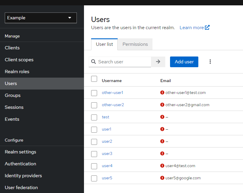 keycloak How to find user with exact username with kcadm? Stack