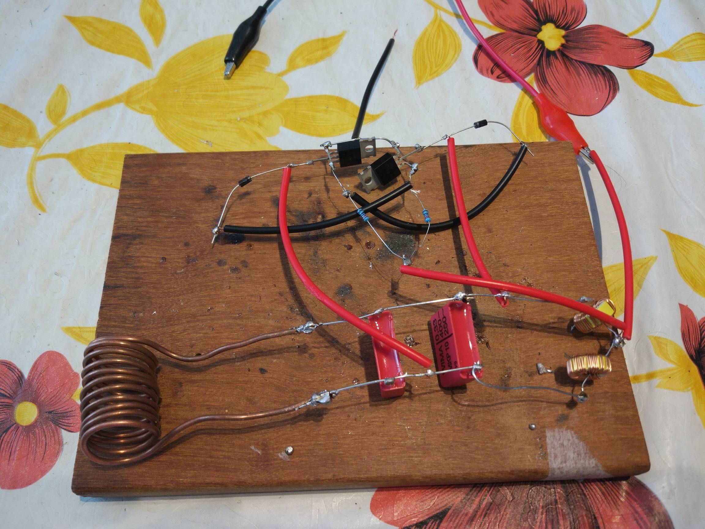 DIY Induction Heater failure MOSFET overheat Electrical Engineering Stack Exchange