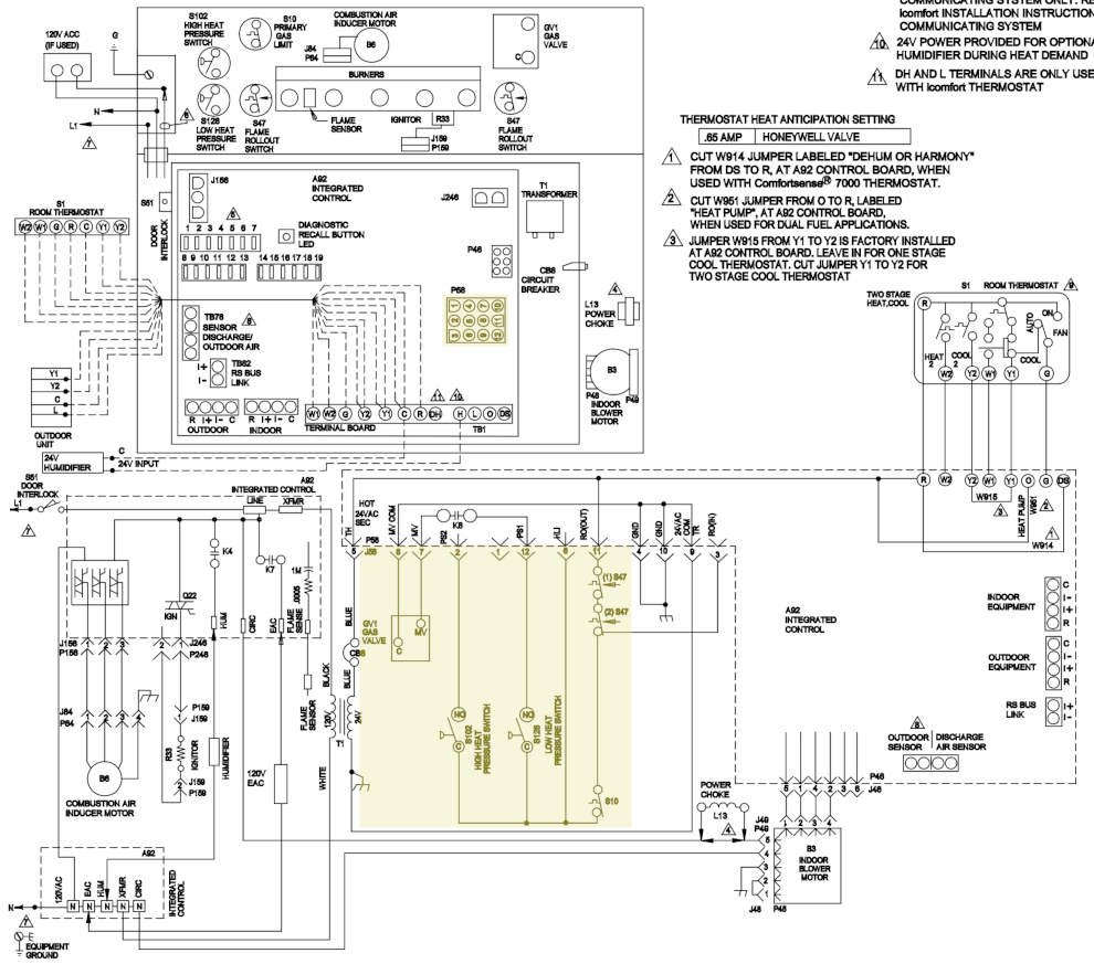 hvac Troubleshooting Lennox furnace error code E228 failed to