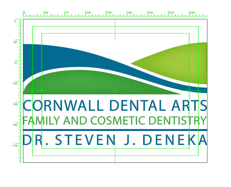 guides What are these green rulers along the top and side of this