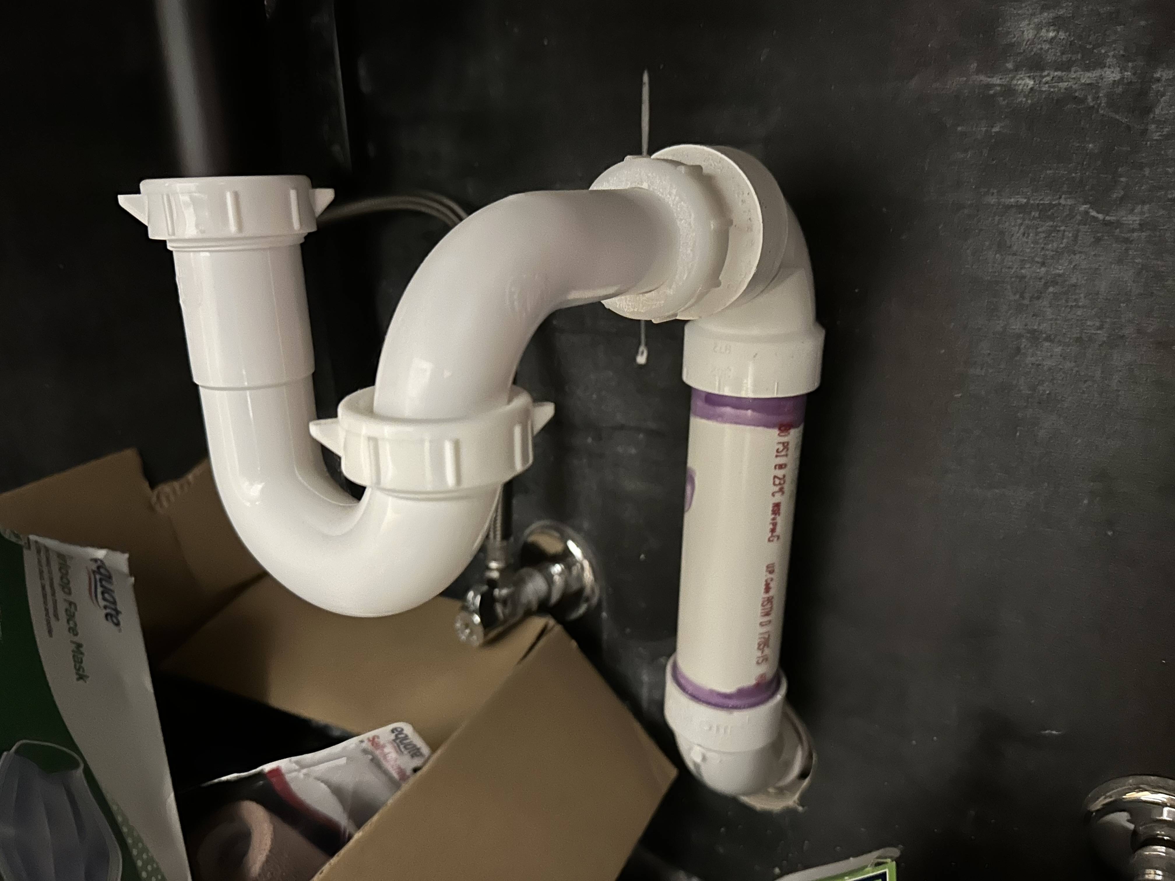plumbing - Is P-Trap installed correctly? - Home Improvement Stack Exchange