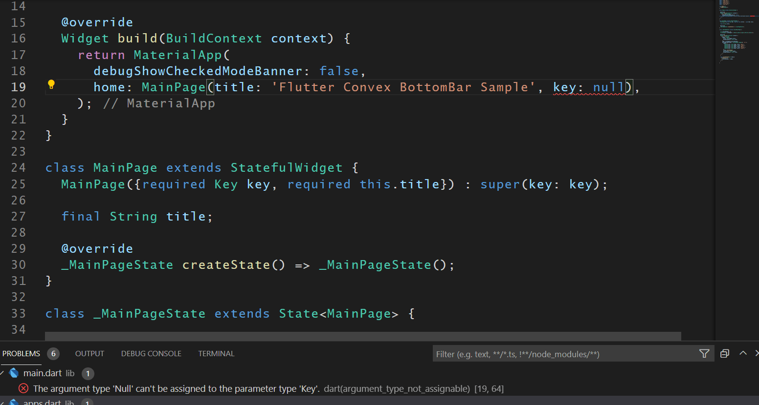 dart Common Flutter Error (missing required argument) Stack Overflow