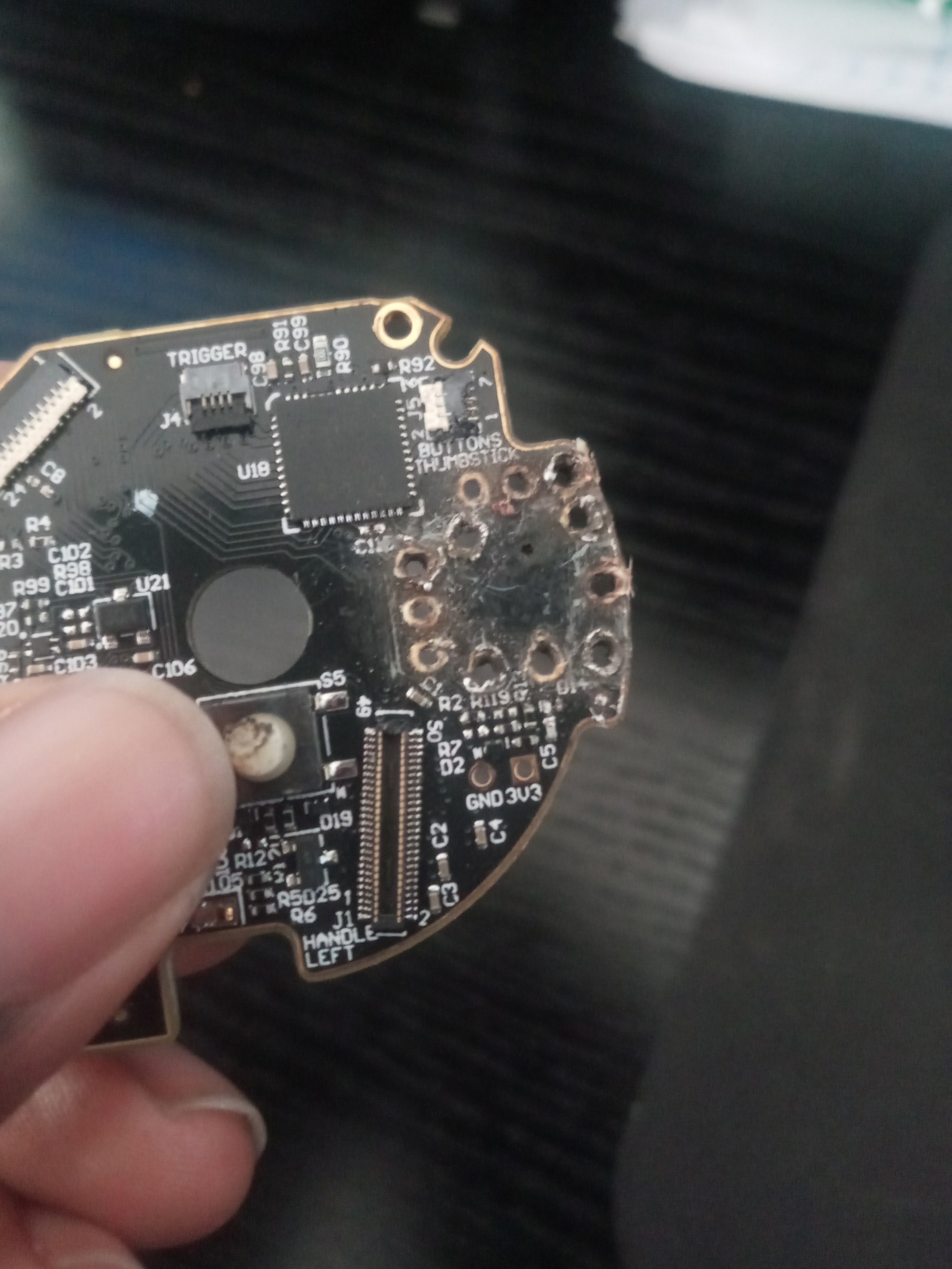 pcb How badly did I damage board with first time soldering to remove